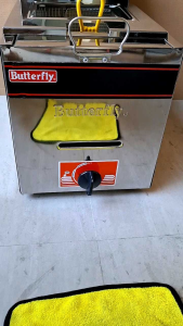 Deep Fryer Gas Body Stainless Steel Penggorengan Kentang Long Potato Ayam Butterfly FRY1238S Murah