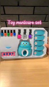 Creative Nail Art Maker DIY Nail Printing Machine Toys Girls Make Up Manicure Polish Nail Care Accessories Set