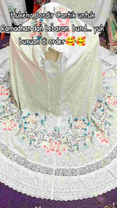 Mukena Bordir Rempel Pecah 8