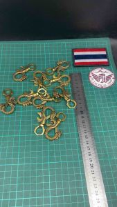 พวงกุญแจมังกรวินเทจ ทองเหลือง ใช้ห้อยกุญแจ และอุปกรณ์อื่นๆ ขนาด3.6Xx6.1cm. ส่งจากไทย