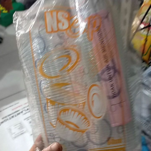 Sauce Cup Mika NS Tutup Sambung 35ML 60ML 70ML 90ML 100ML isi 50 Pcs / Cup Pudding