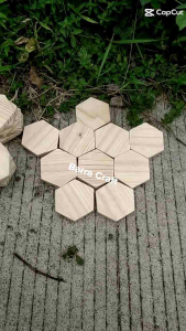 TATAKAN GELAS KAYU JATI BELANDA/COASTER