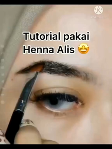 henna alis halal sah / henna alis natural