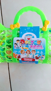 COD Mainan Edukasi Anak Dokter Dokteran Satu Set + Tas - Mainan Anak Perempuan