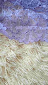 ผ้าลูกไม้แต่ง ผ้าลูกไม้ยืด ผ้าลูกไม้ระบาย ความยาว 1 มิตร/ชิ้น