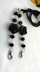 Hijabnur1 - Strap Masker Bunga/Konektor Masker Hijab Handmade