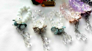 Hijabnur1 - Cincin Hijab - Ring Hijab Kristal Ceko Handmade