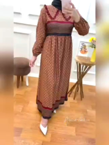 Gamis Rayon Diamond Gamis Busui Gamis Leher Terbaru C