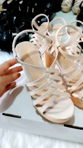 Sandal Cao Gót Nữ Đế Xuồng Cao 12p.Hậu Thun