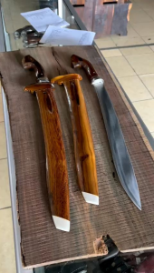 bisa cod pisau potong daging/golok golsem lampung baja per