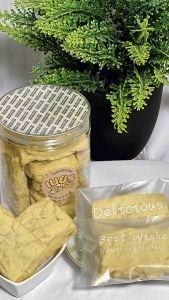 คุกกี้อัลมอนด์ สูตรหวานน้อย ไม่มีส่วนผสมของไข่