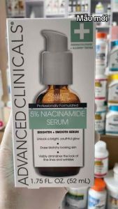 [MỸ] 5% Niacinamide Serum Advanced Clinicals  trẻ hoá da ngừa mụn 52ml