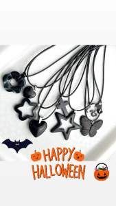 สร้อยy2k-Black Halloween -ตอนรับฮาโลวีนกับสร้อยสุดขลัง พร้อมปราบปรามปีศาจร้ายย เข้ามาเรยนังผีบ้าาาาา~ย้าาา~