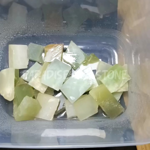 Bahan Natural Batu Akik Ice Jade Warna Segar