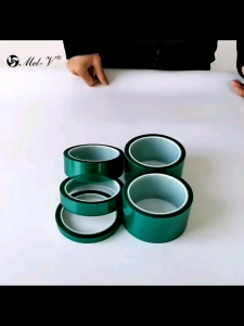 Solatip Anti Panas GREEN Isolatip IC Solasi Listrik Perekat anti panas Kapton Tape Hijau