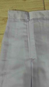 ROK SEKOLAH SPAN PANJANG PUTIH SMP/REMPEL 2 DI DEPAN BAHAN ELEMEN