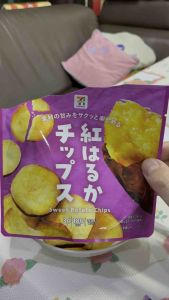 มาใหม่ 7-11 premium มันหวานเบนิฮารุกะแบบแท่งและแบบแผ่น beniharuka sweet potato ขนมจากญี่ปุ่น แคลต่ำ