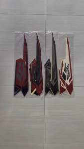 STIKER STRIPING LIS LES BODY MOTOR YAMAHA SOUL GT 125 2015 2016