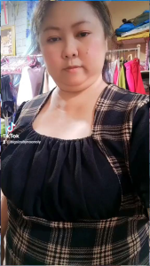 🎀เดรสไซส์ใหญ่🎀เดรสตุ๊กตาลายตาราง มีเชือกผูกเอว ผ้ายืดมูลเวฟ