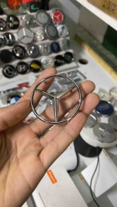 lô gô gắn vô lăng mercedess benzz có 2 loại kích cỡ lựa chọn là 52mm và 57mm logo mer logo mec logo túi khí mec