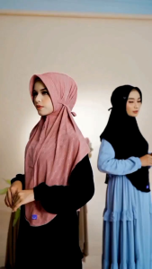 Jilbab hijab kerudung bergo krudung wanita dewasa jersey instan motif tali terbaru new terlaris terkini modern kekinian murah viral 2022 Arrafi AR 648 adem mudah di bentuk cantik pet antem bahan stella ori premium cantik bayar di tempat COD gratis ongkir