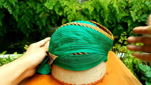 Blangkon Lipat Jogja jebeh Hijau samurai Kuning