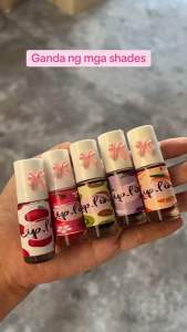 Liptint Fruity Tint Set of 5pcs By Lipline Pigmented Longlasting Tint Liptint
