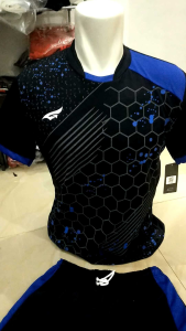 Baju Badminton Pria Dewasa Jersey Stelan Olahraga Tenis Bola Volly Bulutangkis