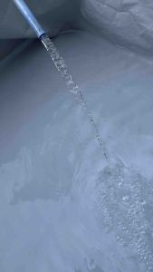 กระชังบกขนาด1×1.5สูง50หนา0.25แถมฟรีท่อระบายน้ำทิ้งขนาด1นิ้ว(ไม่รวมโครง)