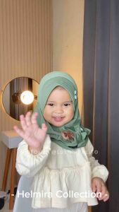Febia - Jilbab / Hijab Anak Emily usia 0-3thn jersey / hijab bayi / jilbab anak /kerudung anak perempuan / jilbab instan terlaris / hijab anak murah / kerudung anak jersey