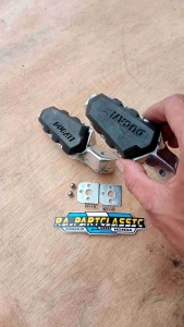 Karet Footstep Ducati Model Trail Set Manisan Footstep Sepasang Universal Terlaris