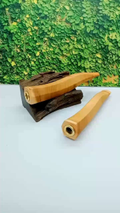 Once pipa klokotan kayu Cendana wangi segi enam model S J63