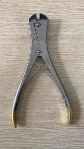 Kìm cắt đinh kirsschner chuôi vàng 235cm