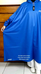 Jas Hujan Ponco Lengan & Ponco Jumbo Bahan Tebal