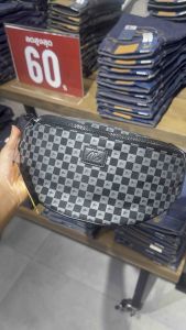 [พร้อมส่ง/รุ่นฮิต] กระเป๋าลายโมโนแกรมสีดำ🖤 มีบริการเก็บเงินปลายทาง