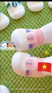 Giày Bún Hình Cừu Body - Kẻ Sọc Caro - Chữ MZM Cho Bé Tập Đi - Giày Tập Đi Cho Bé Trai Bé Gái