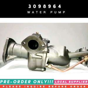 WATER PUMP 3098964 3086034 3086115 [1PC LOCAL STOCK. SHIP IN 24HRS.] FOR CUMMINS FOR CUMMINS KT19 KTA19 QSK19  OTHER OEM PART NUMBER: 3011389 3098969 3022920 3086033  3098960 3098961 3098977 3201988 3201986 3286473 4025310 4081093 4081095