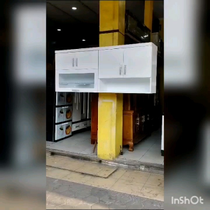 Lemari Dapur Lemari Gantung Kitchen Set 180cm Bahan Bloktik 18ml/trinityjayafurniture