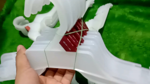 Hanger Maneti Putih Natural Asesoris/cripic Lusinan