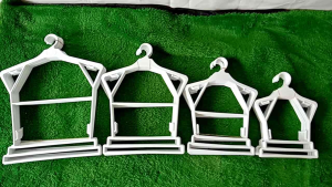 gantungan hanger stelan JU premium lusinan
