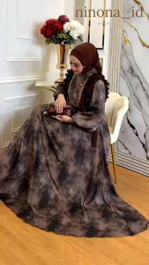 Lodya dress Set 2in1 By nona