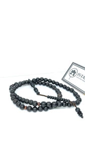 tasbih kayu kemuning hitam 10mm terbaru