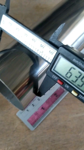 Pipa Bulat Stainless OD 635 mm ID 619 mm Tebal 08 mm Panjang 20 cm