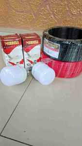 KABEL LISTRIK TEMBAGA  WHITE SNIPER Kabel NYA 2.5mm2 100YARD kawat tunggal tembaga GRATIS LAMPU biasanya di pakai untuk keperluan Instalasi Listrik perumahan Kualitas bagus tidak mudah terkelupas