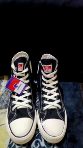 BIGPROMO!!! Sepatu Vantela BTS High Black - Sepatu Casual Shoes Sneakers READY Size 36-44