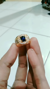 CINCIN PRIA KING SAFIER MEWAH DAN ELEGAN GOOD QUALYT
