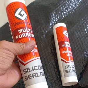 Lem Kaca Botol 300 ml / Silicone Sealant Kaca Metal Plastik dll