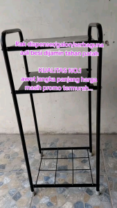 PROMO RAK DISPENSER 3 SUSUN DAN 2 SUSUN ASLI BESI KUAT TAHAN LAMA