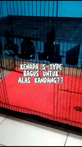 KARPET ALAS KANDANG ANABUL UKURAN 50 X 120 CM || STYPE MAT ANTI SELIP || KARPET JARING