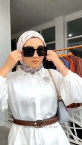 Blouse Wanita Lengan Panjang Nadheera Luxury: Kemeja Atasan Fashion Wanita Terbaru